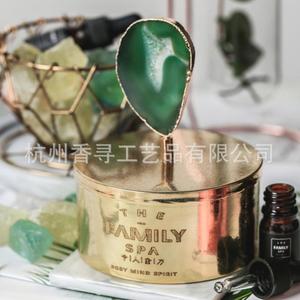 น้ำมันหอมระเหยโรมาคริสตัลในขวดทองแดงบริสุทธิ์ คุณภาพสูง ช่วยปรับอารมณ์ กลิ่นหอมจากธรรมชาติ - Product Image 4