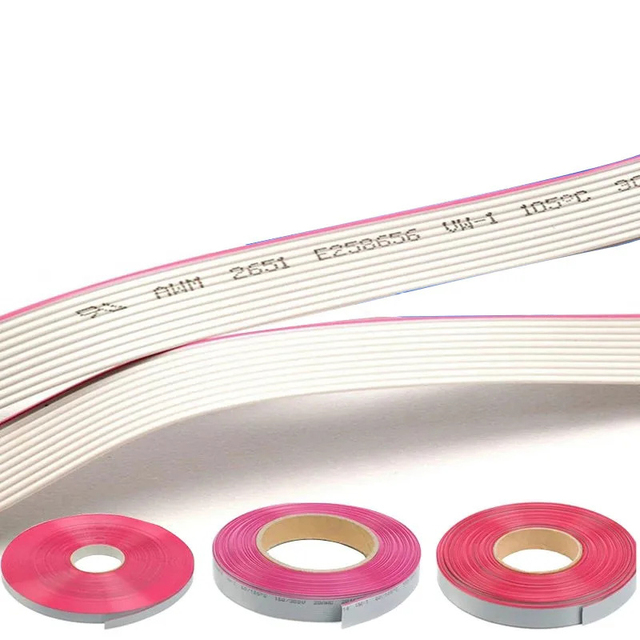 2Meter 6P/10P/12P/14P/16P/20P/40P 1.27mm PITCH Grey Flat Ribbon Cable 6/8/10/16/20/40 Pin 28AWG WIRE for IDC FC 2.54MM Connector