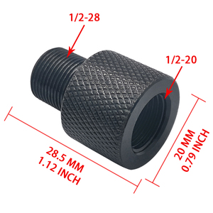 低碳钢机油滤清器适配器汽车零件螺纹保护器1/<span class=keywords><strong>2</strong></span>-20外螺纹至1/<span class=keywords><strong>2</strong></span>-28母燃油滤清器适配器 - Product Image 5