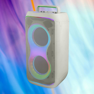 Oem ODM Hot Bán 2x6.5 ''woofer 40 Wát TWS <span class=keywords><strong>bluetooth</strong></span> không dây RGB nhấp nháy LED Đảng loa đối với Huawei Xiaomi <span class=keywords><strong>iPhone</strong></span> - Product Image 2