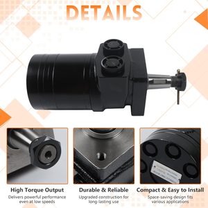 Moteur de roue hydraulique 32410002 32410005 MF140933AABP Remplacement pour Wright Stander Sentar 48 52 61 Parker - Product Image 3