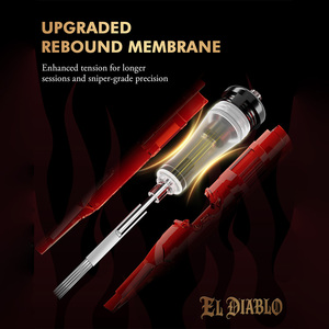 Kim tiêm xăm hình dùng một lần INKin EL Diablo, bao bì nhựa ABS, kim xăm chuyên nghiệp chính xác, nhãn hiệu riêng - Product Image 6