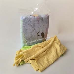 Trapos Industriales de Camisa de 20 kg, Trapos de Camisa de Color Claro, 100% Algodón, Trapos de Pintor, Tela de Algodón Reciclado - Product Image 1