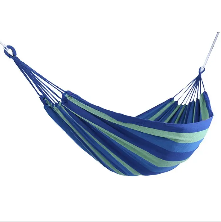 Atacado Alta Qualidade Vários tamanhos Outdoor Camping Caminhadas Canvas Swing Hammock