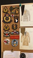 Badges et écussons personnalisés en feutre non tissé brodés à la main, écologiques, à coudre, avec motifs cœur et fleur pour chapeaux