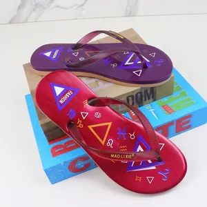 Meilleure vente Fabricant chinois goma de chanclas calzado de mujer Diapositives d'impression 3d pour les femmes