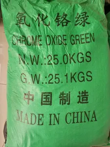 Màu xanh lá cây Chromium oxide bột màu Chrome oxide