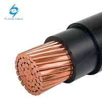 1c X 70mm2 95mm2 120mm2 150mm2 185mm2 240mm 300mm Kupfer Cu PVC Doppelt Isoliertes Niederspannungs-0,6/1KV Untergrund-Stromkabel