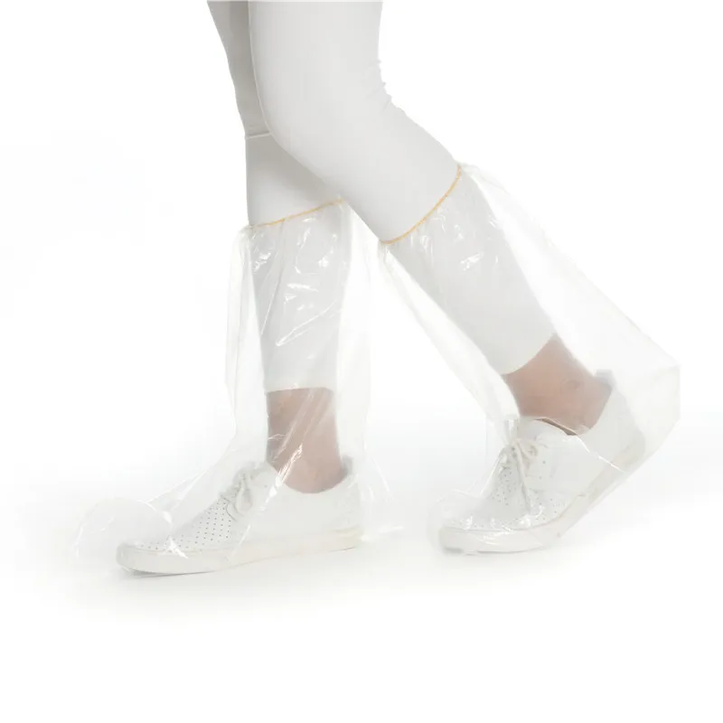 Custom Disposable Protective Isolation Shoe Covers Waterproof PP+PE/CPE Non Skid Boot Cover