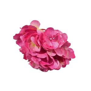 Fleur artificielle d'hortensia à tige unique en soie, toucher 3D réaliste, décoration de mariage et de maison, grande taille - Product Image 5