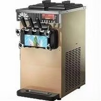 Machine à glace artisanale électrique italienne professionnelle pour glaces molles aux fruits et au lait