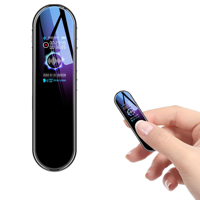 Q53 USB Rechargeable Spy Voice Recorder with Password Function for Lessons Meetings Interviews MP3 Mini Voice-activated Recorder