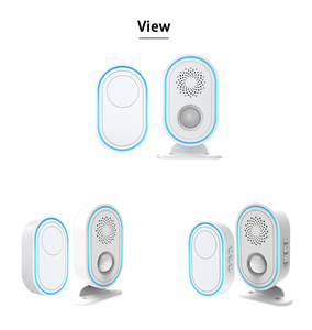 Nhà Máy Giá thấp nhất tuya Wifi chào đón Chuông cửa chống trộm PIR cảm biến chuyển động báo động nhập không dây chào cửa chuông cho các cửa hàng - Product Image 6