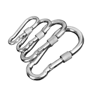 Mosquetón de Seguridad de Acero al Carbono 5x507x70mm para la Industria de la Construcción y Escalada al Aire Libre - Product Image 1