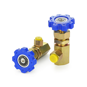 Robinet de pression de type KF, vanne d'arrêt hydraulique en acier au carbone, 31,5 MPa, raccord fileté - Product Image 2