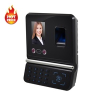 Macchina per Rilevamento Presenze Online TM-F620 con Software, Riconoscimento Biometrico del Viso e delle Impronte Digitali, Supporto per Carte e Password, Registrazione Orari