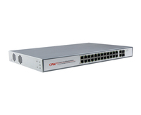 Onv Merek 26*10/100/1000M RJ45 Port dan 2*1000M SFP Slot Port poE Switch