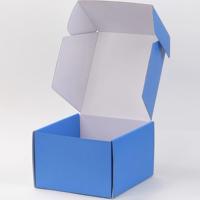 Boîte en carton ondulé pour expédition, échantillon disponible, idéale pour les cadeaux de mariage, de Noël, emballage de protection, vente en gros
