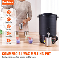 Dontalen Grande Cireuse Électrique Commerciale de 10 L, Machine à Fondre la Cire pour la Fabrication de Bougies