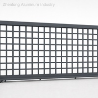 Porte coulissante en aluminium minimaliste moderne avec double vitrage trempé et isolation phonique pour balcon d'hôtel de luxe