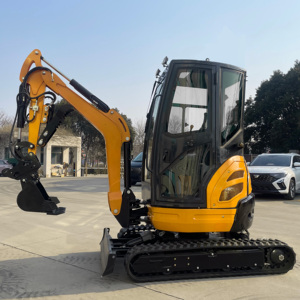 Kostenloser Versand: EPA-Bagger 2,5 Tonnen 4 Tonnen mit Kubota-Motor, Raupenbagger, Mini-Bagger für die Landwirtschaft mit Daumengreifer - Product Image 1