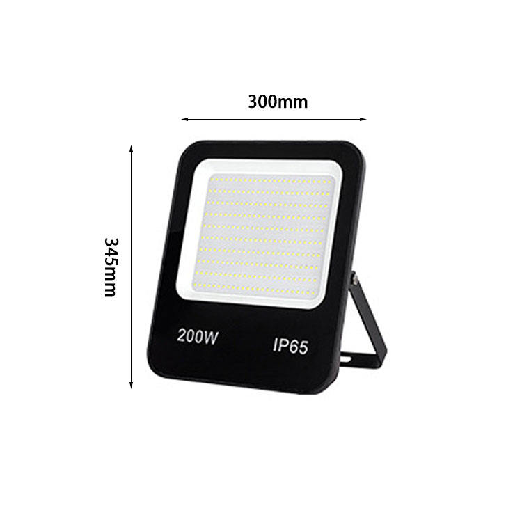 Black-LED Flood Light 200W