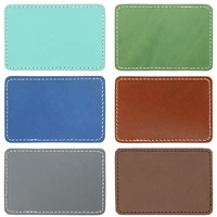 Sets de table en cuir PU écologique classique de 3 mm personnalisés en relief pour table à manger de luxe