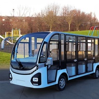 Bus et voiture électriques de tourisme pour 8/11/14 passagers, pour attractions touristiques et écoles
