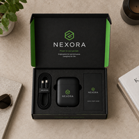 Boîtes d'expédition en carton ondulé kraft personnalisées pour accessoires électroniques avec impression de logo sur mesure