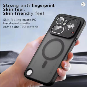 Étui de chargement magnétique sans fil anti-traces de doigts pour <span class=keywords><strong>Nothing</strong></span> <span class=keywords><strong>Phone</strong></span> 4A Pro, <span class=keywords><strong>coque</strong></span> arrière antichoc en PC rigide avec toucher agréable - Product Image 4