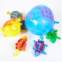 Ballon anti-stress gonflable en forme de dinosaure amusant et original en TPR, modèle CQ-KL, vente directe d'usine pour les jeunes