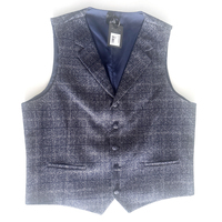 Gilet sans manches personnalisé avec logo, multi-poches, utilitaire, mode, tissu jean pour homme, veste de costume, cadeau d'affaires et promotionnel