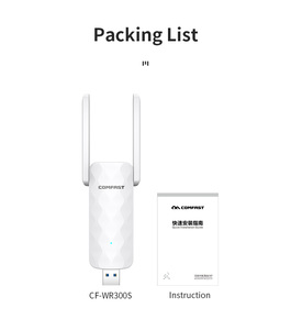 Comfast không dây Wifi Repeater <span class=keywords><strong>Extender</strong></span> xách tay 300Mbps cho <span class=keywords><strong>TV</strong></span>/máy tính USB Wifi Booster khuếch đại tín hiệu Repeater - Product Image 5