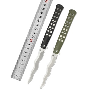 มีดพับอเนกประสงค์ CS TI-Tite6 Bent Snake สแตนเลสสตีล ด้ามไนลอน 205 มม. ปรับแต่งได้ตามต้องการ OEM สำหรับตั้งแคมป์ พกพาสะดวก - Product Image 1