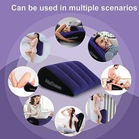 Jouets pour adultes, oreiller sexuel, rampe gonflable triangulaire, mobilier pour couples, aide au positionnement plus profond