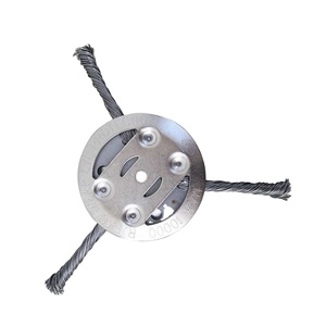 La nouvelle tondeuse à gazon <span class=keywords><strong>électrique</strong></span> au lithium utilise des roues en fil d'acier pour les lames de tondeuse à gazon afin de désherber sans crainte de pierres - Product Image 3