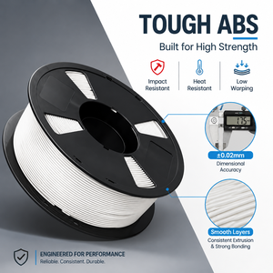 Nouveau filament d'imprimante 3D JUMO ABS - Résistant aux fissures, garantie 1 an pour utilisation en zone <span class=keywords><strong>nord</strong></span>, compatible FDM, automobile, petit format externe - Product Image 4