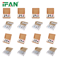 IFAN Ensemble de pulvérisateur de bidet portable multifonctionnel en acier inoxydable, moderne, économe en eau, écologique, à jet vertical