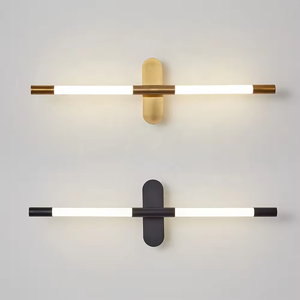 Gran oferta, aplique de pared LED de tira larga giratorio acrílico de aluminio moderno con función regulable para uso en interiores - Product Image 2