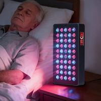 Panneau de luminothérapie LED certifié ISO13485 SAIDI, design intelligent, bleu, jaune, rouge, infrarouge, commande vocale pour soulager la douleur et favoriser le sommeil