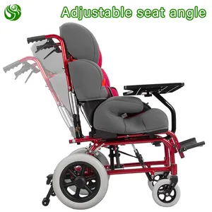Juyi – fauteuil roulant inclinable manuel pour enfants, vente en gros, fauteuil roulant utilisé pour la vente