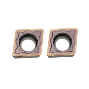 CNC máy công cụ quay lưỡi CCMT09T304-EM CCMT09T308-EM ybg205 Carbide Tungsten tialn tráng phổ biến công cụ chuyển OEM - Product Image 1