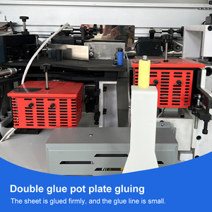 Máquina Comercial Automática para Enchapar Cantos con Bisel, Raspadores Planos Automáticos para MDF, Máquina Enchapadora <span class=keywords><strong>de</strong></span> Cantos con Redondeo <span class=keywords><strong>de</strong></span> Esquinas - Product Image 5