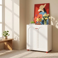 Bibliothèque moderne en acier, armoire de rangement à 3 portes, grande capacité, écologique, durable, console d'entrée verrouillable, utilisation scolaire