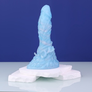 Dildo Luminoso de Silicona con Ventosa, Diseño de Ciervo Mítico Alienígena, Masajeador Vaginal, Plug Anal Femenino y Masculino, Juguetes Sexuales para Adultos - Product Image 4