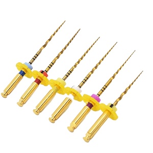 GLIN ทันตกรรมโรตารี่ใช้ซุปเปอร์โกลด์ความร้อนเปิดใช้งานแฟ้ม Endo 25 มม. คละฟายล์ Golden Endo ยืดหยุ่น - Product Image 1