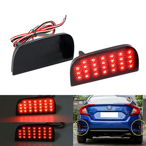 ไฟท้าย LED Honda Civic รุ่น 33555TBAA01 ไฟกันชนหลังพร้อมแผ่นสะท้อนแสงแบบดั้งเดิม 12V สำหรับปี 2016 รุ่นที่ 10 - Product Image 1
