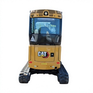 Mini-excavatrice sur chenilles CAT 302 CR d'occasion en bon état, excavatrice compacte sur chenilles pour travaux agricoles et de construction - Product Image 1