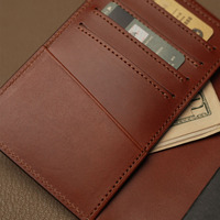 Porte-passeport en cuir de vache véritable avec logo personnalisé, blocage RFID, porte-passeport de voyage en cuir véritable