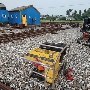 ชุดเครื่องกำเนิดพลังงานไฮดรอลิกขับเคลื่อนด้วยเครื่องยนต์เบนซินสำหรับงานก่อสร้างโครงสร้างทางรถไฟ ราคาประหยัด - Product Image 6